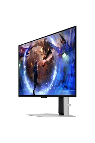 Samsung Uyumlu Odyssey G6 Ls27dg602suxuf 27" 0.03 Ms Oled 2k Pivot 360 Hz Oyuncu Monitörü - Teşhir