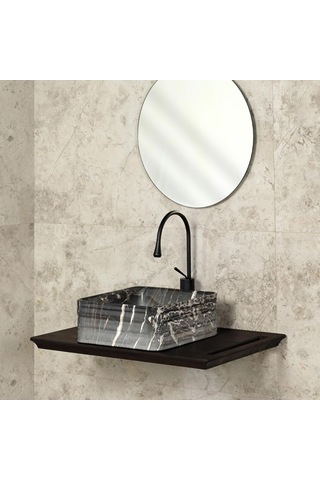 Lena E-2105M4 Tezgah Üstü Porselen Lavabo