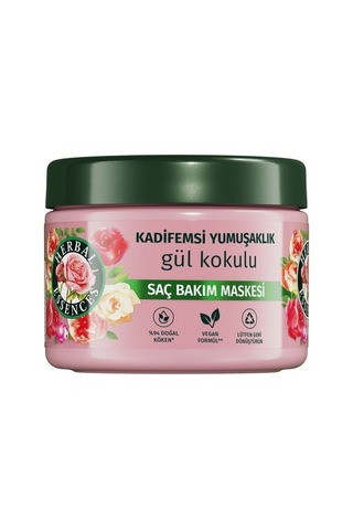 Gül Kokulu Kadifemsi Yumuşaklık Saç Bakım Maskesi 300 Ml