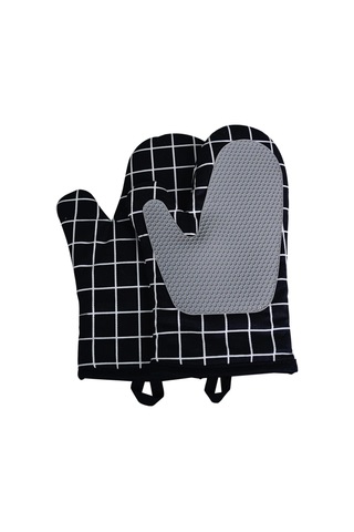 1 Çift Fırın Eldiveni Isıya Dayanıklı Mutfak Eldiveni Diğer