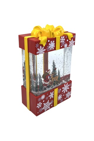 Noel Baba Yılbaşı Hediyesi Işıklı Ve Müzikli Kar Küresi Model No1