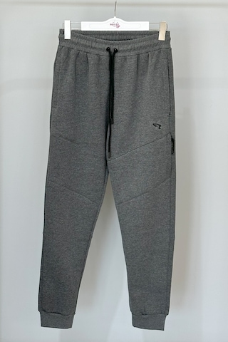 Paçası Lastikli 4 Cepli Şardonlu Erkek Eşofman Altı 7085 Antrasit Antrasit