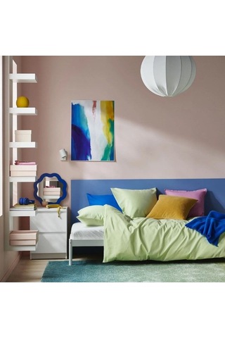 Ikea Pıltandvınge Tek Kişilik Nevresim Takımı 150 X 200 Cm Marul Yeşili Açık Yeşil