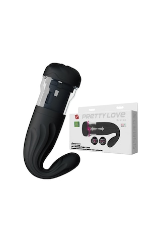 Lilitu Shop Pretty Love Breton Usb Şarjlı 4 Yönlü Masaj Rotasyonlu Mastürbatör