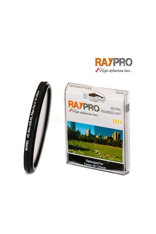 Raypro 67Mm Hd Slim Uv + Polarize Filtre + Ew-73B Parasoley Seti