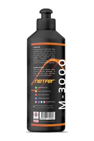 Netfer M-3000 Marin İnce Tekne Pastası 500 Ml