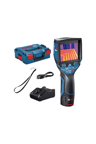 Gtc 400 C Termal Kamera 12 Volt, 1 X 2.0 Ah Akü, Şarj Cihazı, Ölçüm Aralığı: -10 C İle +400 C Arası L-boxx Çanta