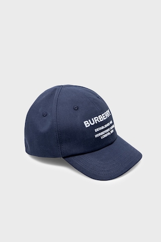 Burberry Çocuk Şapka 8049541 Mıdnıght Navy/chk Lacivert Lacivert
