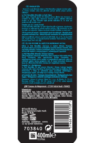 Le Petit Marseillais Mineraller Ve Sedir Ağacı Duş Jeli 2 x 400 ML
