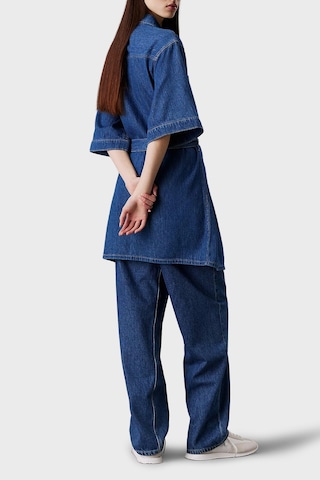 Calvin Klein Bayan Elbise J20j225169 1a4 Lacivert Lacivert