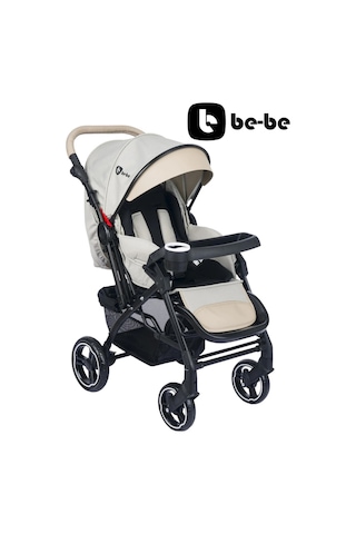 Soft Plus Çift Yön Tam Yatış Pozisyonlu Pratik Katlanır Mama Tablalı Bebek Arabası
