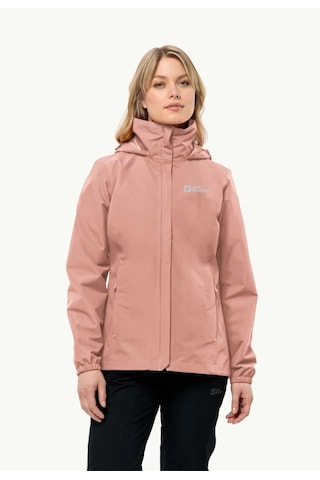 Jack Wolfskin 1111202 2919 Stormy Point 2l Jkt W Rose Dawn Kadın Outdoor Ceket Pembe