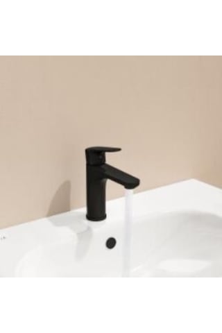 Artema Root Round Lavabo Bataryası A4270636 Yüksek Mat Siyah