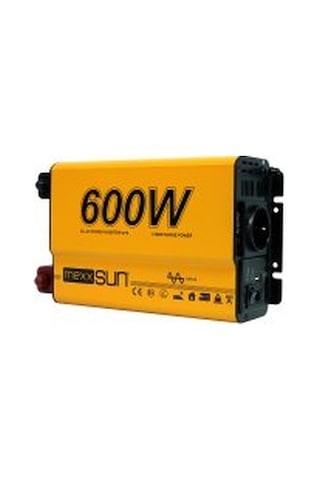 Mexxsun 12 Volt 600 Watt Tam Sinüs İnverter - İnvertör