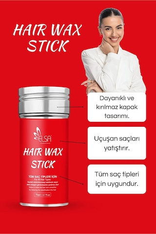 Professional Hair Wax Stick 75gr - Saç Sabitleyici