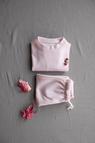 Oh La La Koala Pudra Pastel Soft Touch Alt Üst Takım Pembe