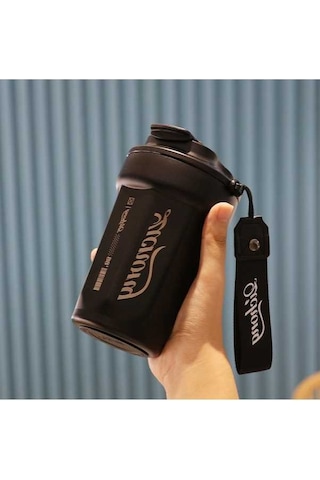 Pazly Güzel Kahve Fincanı Ve Su Bardağı Seti - Siyah Renk siyah