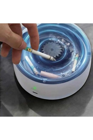 Elektronik Küllük Duman Giderici Hava Temizleyici Filtreli Küllük
