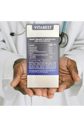 Vıtabest Glukozamin + Kondroitin Takviyesi 60 Tablet