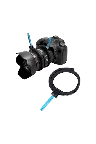 Dslr Kamera Focus Ring Ayarlı Takip Odak Halkası Alüminyum Zoom D