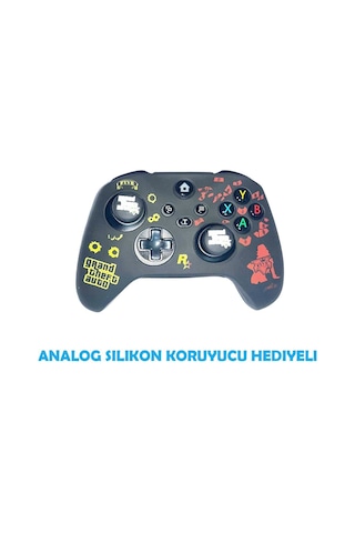 Xbox Series S/series X Grand Teft Auto Koruyucu Silikon Kılıf + Analog Silikon Koruyucu
