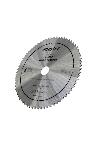Master 530941 Ahşap Daire Testere Bıçağı 180 Mm 70 Diş Elmassız
