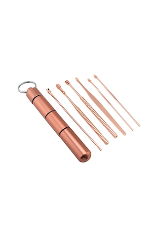 Dianziye Paslanmaz Çelik 6 Parça Kulak Temizleme Seti - Pratik Ve Dayanıklı Ev Kullanımı Diğer