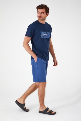 Arnetta Tropic Lacivert Erkek Bermuda Takım 001