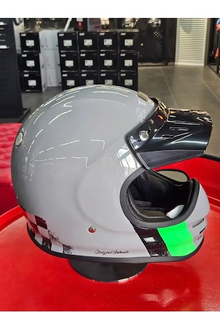 Virgo Dany Kapalı Kask Gri