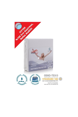 Eco Comfort Su Sıvı Geçirmez Yatak Koruyucu Çift Kişilik Alez (Fitted) 160x200