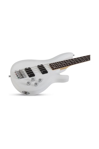 Schecter C-4 Deluxe Bas Gitar Satin White
