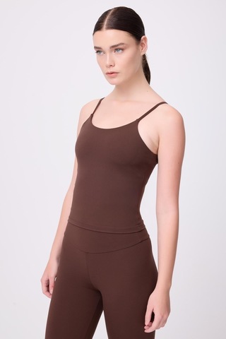 Crossover Atletik Spor & Aktif Yaşam Atlet Tank Top -3257 Kahve