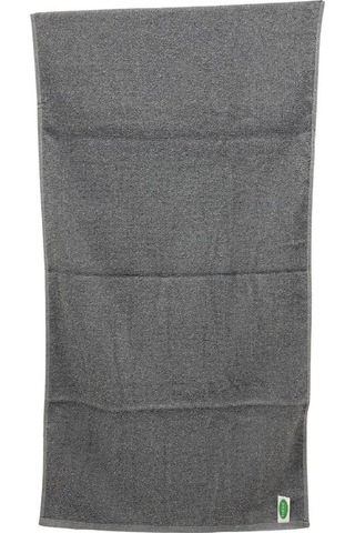 Kuaförler İçin Yüksek Emici A Kalite Baş Havlusu 90x50 Cm Gri Siyah