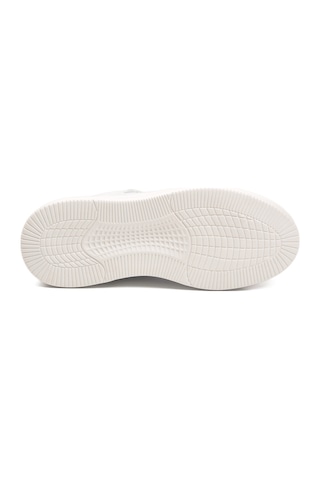 Ayk's Beyaz Bağcıklı Cilt Hafif Unisex Sneaker Aper 049 G Beyaz-beyaz