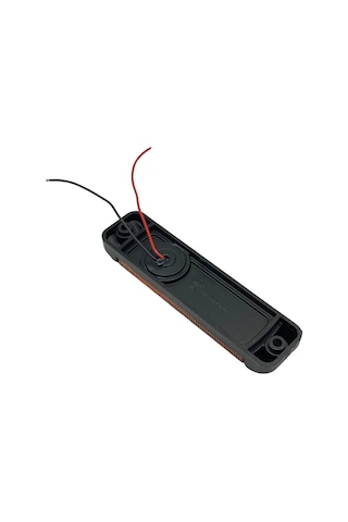 12v-24v Krone Tipi Yan Sinyal Lamba 4-ledli Braketli Turuncu