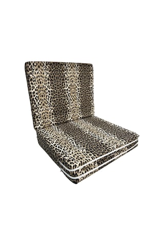 Katlanır Yer Yatağı Ve Tek Kişilik Sünger Katlanır Minder Yatak 70x180x6 Cm-leopar