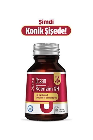 Ocean Koenzim Qh 100 Mg 30 Kapsül