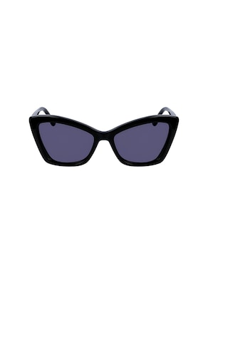 Karl Lagerfeld Kl 6105s 001 54 Kadın Cat Eye Siyah Kemik Güneş Gözlüğü Siyah