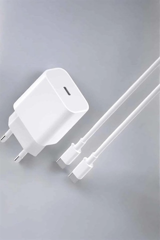 İos Uyumlu Type-c Girişli Hızlı Şarj 15/15 Adaptör Kablosu