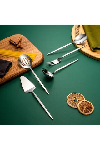 Fecra Pure 5 Parça Servis Seti Sade