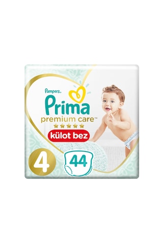 Prima Premium Care Külot Bebek Bezi Beden:4 (9-15Kg) 132 Adet Eko