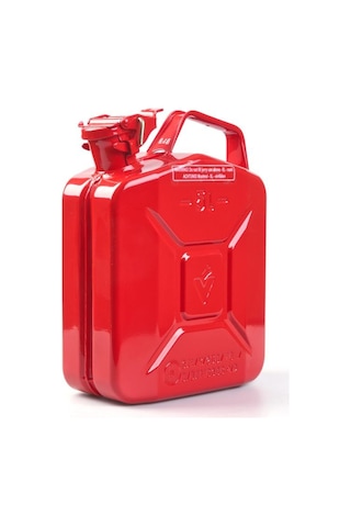 Valpro 5lt Metal Yakıt Bidonu Kırmızı-26646