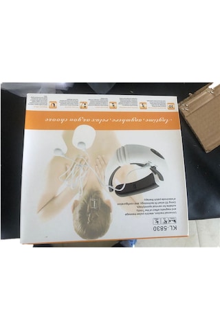 Samdoo Kolle Fizyoterapi Aleti: Elektromanyetik Darbe Ve Darbeli Teknoloji İle Akıllı Boyun Masajı, Mod.5830, Beyaz, İngilizce Pilli Beyaz