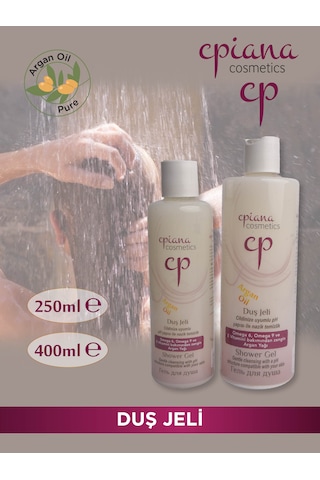 Cpiana Cosmetics Argan Yağlı Duş Jeli 250 ML