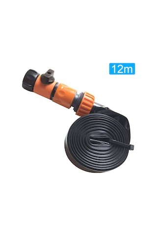 Padalink Bahçe Trenbolin Sulama Cihazı - 12 Metre Oranj Pvc Multifonksiyonlu Sprey