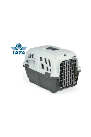 Skudo Lata 3 Kedi Köpek Taşıma Kafesi 60 Cm