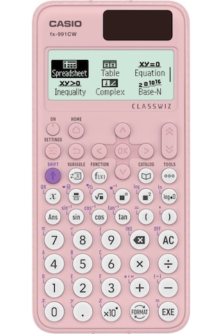 Casio FX-991CW-PK 552 Fonksiyonlu Bilimsel Hesap Makinesi