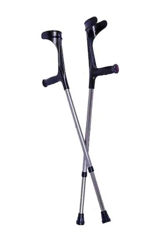Kanedyen Koltuk Değneği Ayarlanabilir Dirsek Destekli Baston 2 Adet