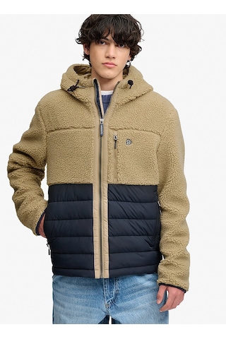 Superdry Mont, S, Lacivert - Krem