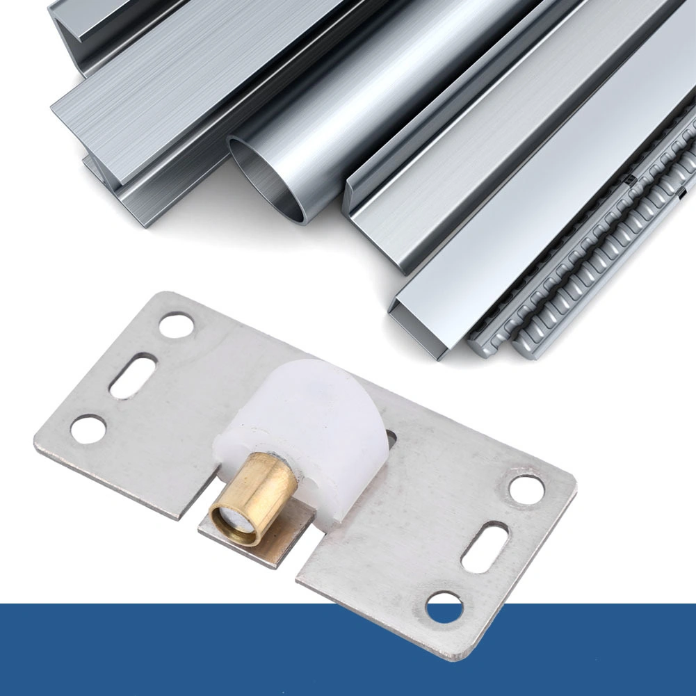 Tenfowee Stainless Steel Kaydırma Kapı Rulmanı 75x38mm, Bakır Tekerlekli, Nilon Dempingli Fren, 2 Adet, Yüksek Dayanıklı Ve Sesiz Diğer